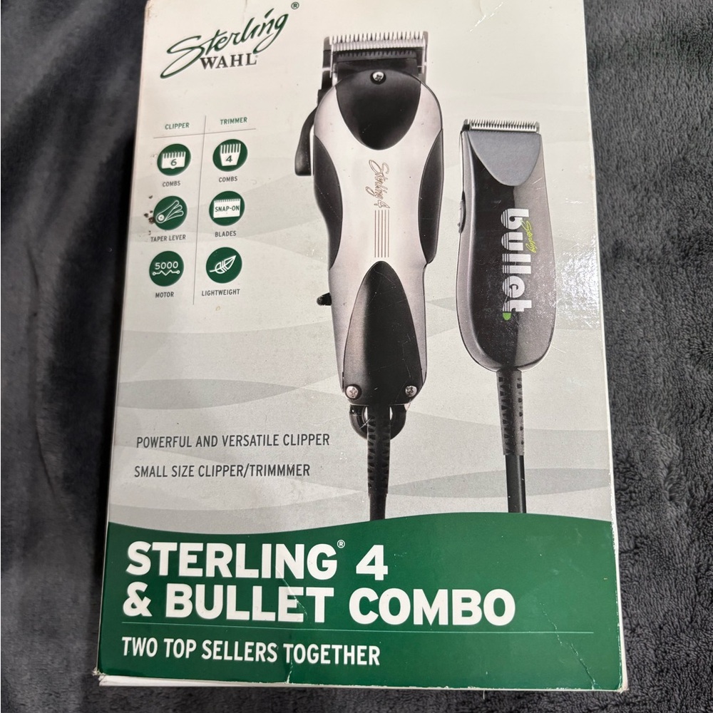 Wahl Professional Grooming Tools Black and Silver